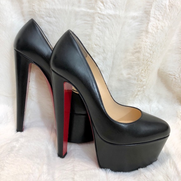 CHRISTIAN LOUBOUTIN HEELS/SIZE 6.5 - Picture 2 of 10